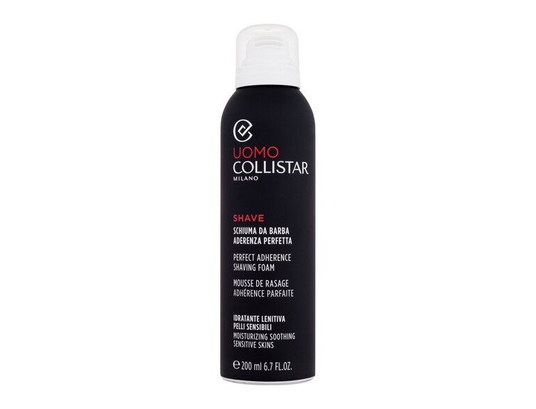 Rasierschaum Collistar Uomo Perfect Adherence Shaving Foam 200 ml