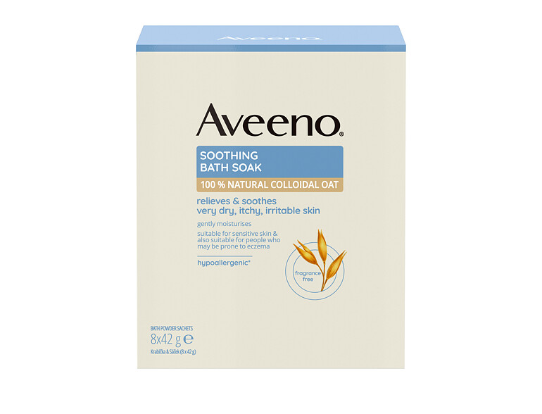 Badesalz  Aveeno Soothing Bath Soak 8x42 g