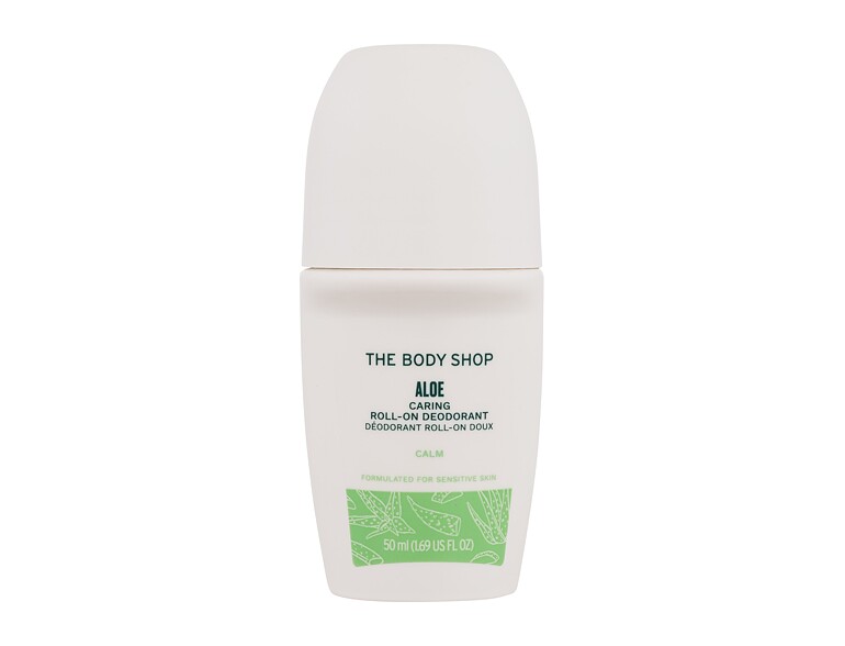 Deodorant The Body Shop Aloe Caring Roll-On Deodorant 50 ml