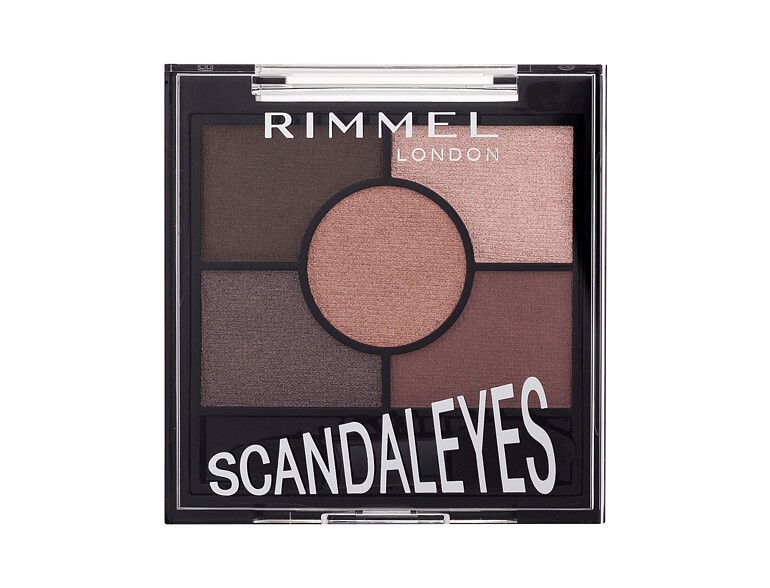 Lidschatten Rimmel London Scandaleyes 5 Pan Eyeshadow Palette 3,8 g 003 Rose Quartz