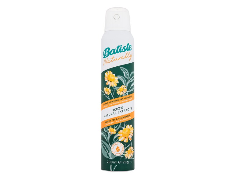 Trockenshampoo Batiste Naturally Green Tea & Chamomile 200 ml