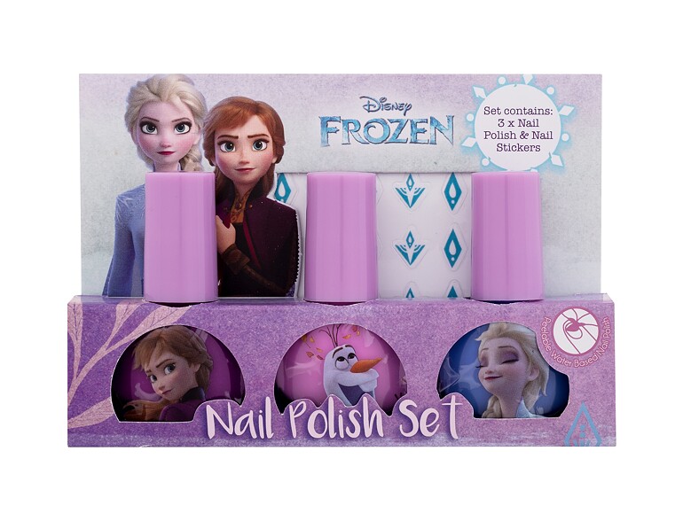 Nagellack Lip Smacker Disney Frozen Nail Polish Set 4 ml Sets