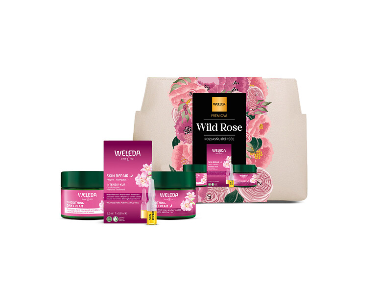 Tagescreme Weleda Wild Rose & White Tea Premium Brightening Care 40 ml Sets