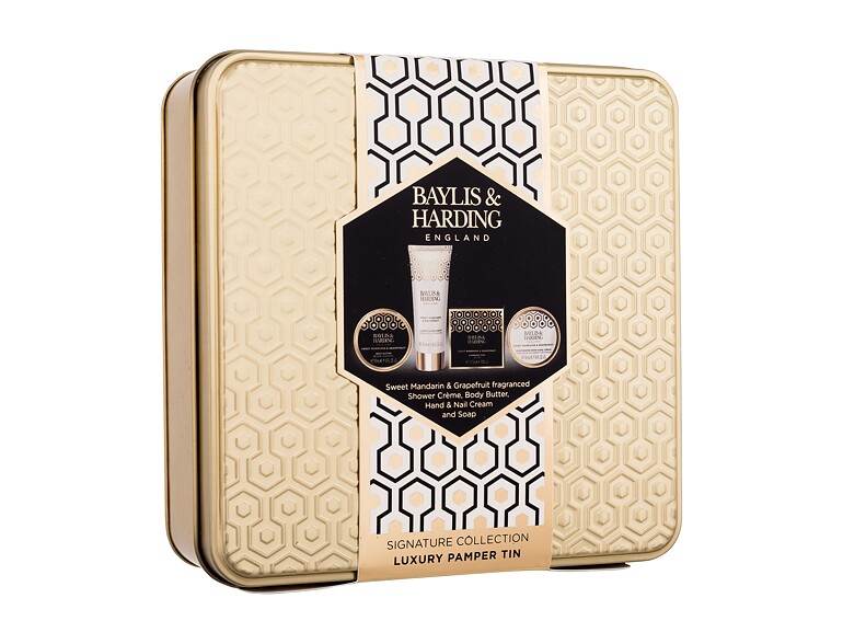 Handcreme  Baylis & Harding Sweet Mandarin & Grapefruit Signature Collection Luxury Pamper Tin 50 ml Sets