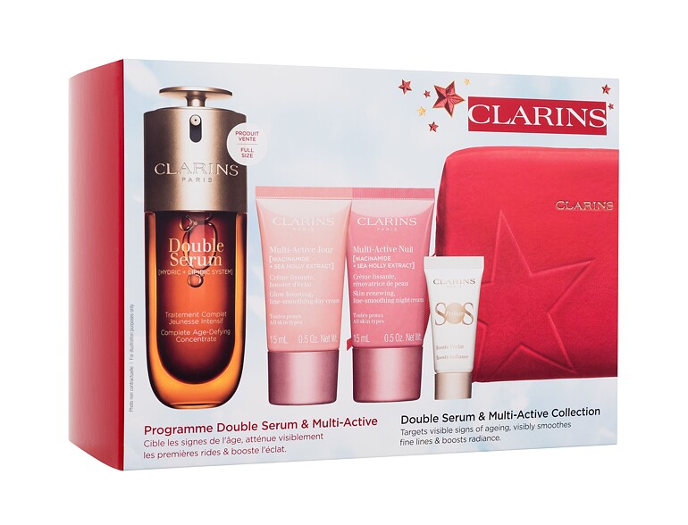 Gesichtsserum Clarins Double Serum & Multi-Active Collection 50 ml Sets