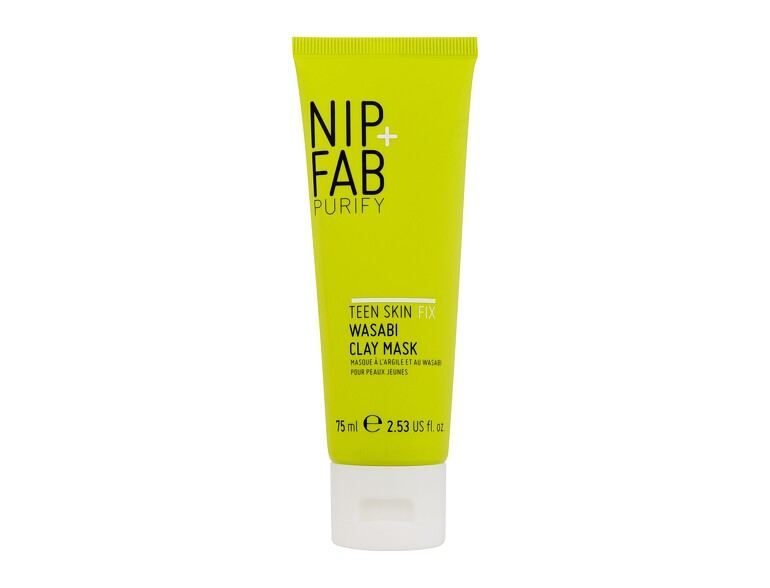 Gesichtsmaske NIP+FAB Purify Teen Skin Fix Wasabi Clay Mask 75 ml