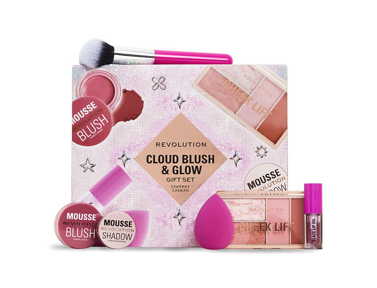 Lidschatten Makeup Revolution London Cloud Blush & Glow Gift Set 4 g Sets