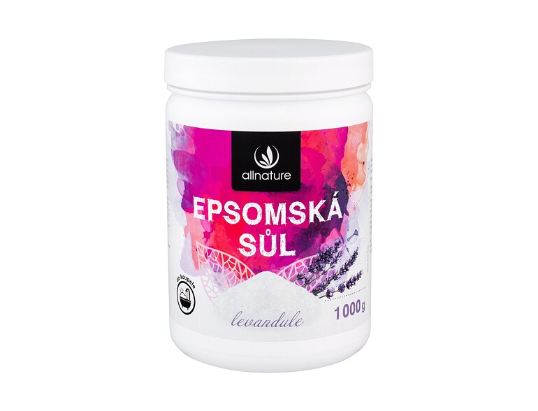 Badesalz  Allnature Epsom Salt Lavender 1000 g