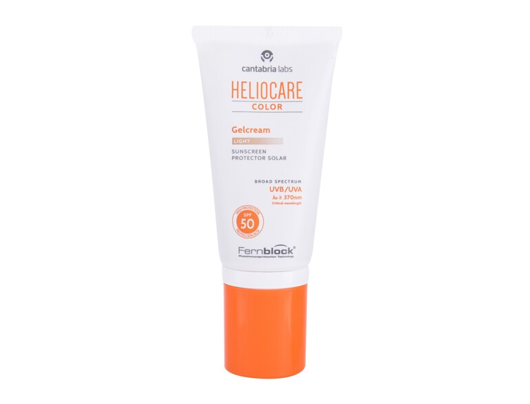 Sonnenschutz fürs Gesicht Heliocare Color Gelcream SPF50 50 ml Light