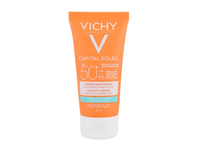 Sonnenschutz fürs Gesicht Vichy Capital Soleil Velvety Cream SPF50+ 50 ml