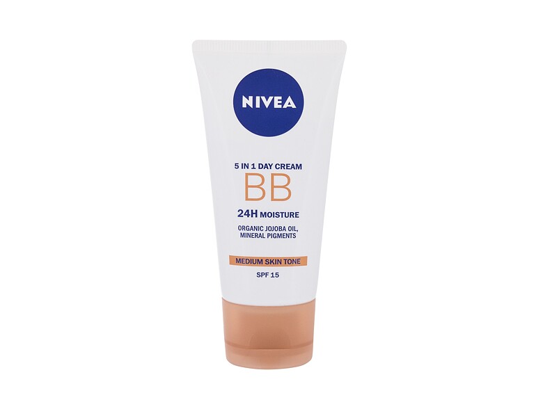 BB Creme Nivea BB Cream 5in1 Day Cream SPF15 50 ml Medium Beschädigte Schachtel