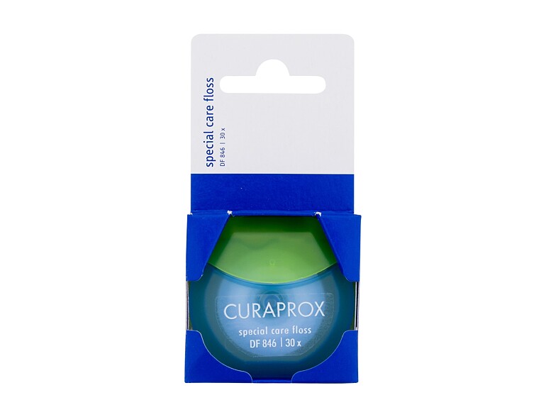 Fil dentaire Curaprox DF 846 Special Care Floss 30 St.