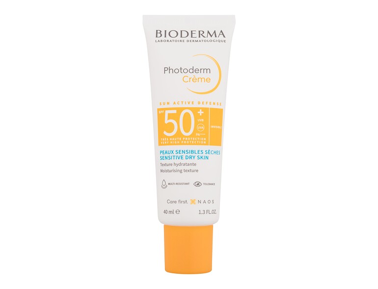 Soin solaire visage BIODERMA Photoderm Cream SPF50+ 40 ml Invisible