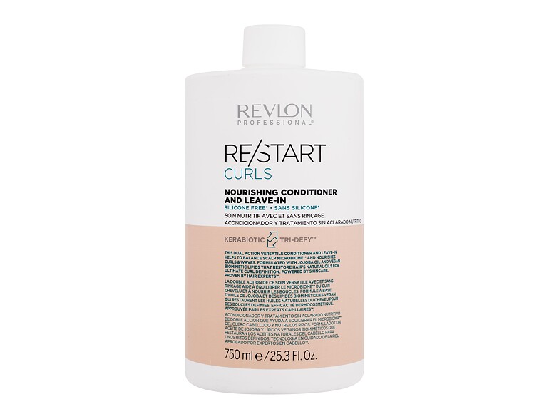 Conditioner Revlon Professional Re/Start Curls Nourishing Conditioner and Leave-In 750 ml