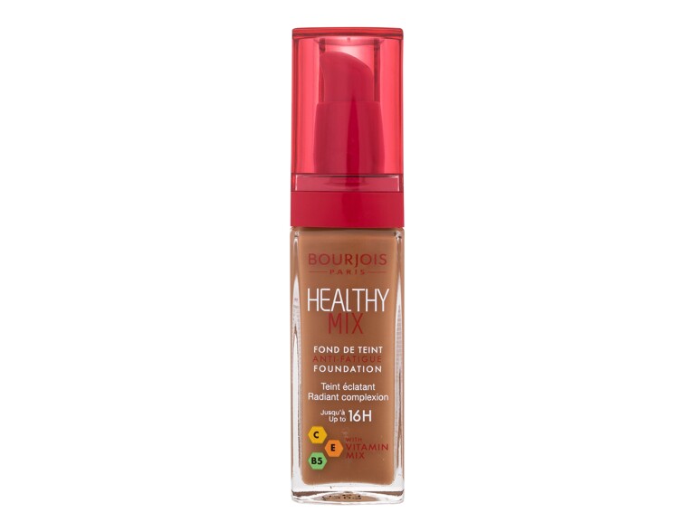 Foundation BOURJOIS Paris Healthy Mix Anti-Fatigue Foundation 30 ml 61 Golden Capuccino