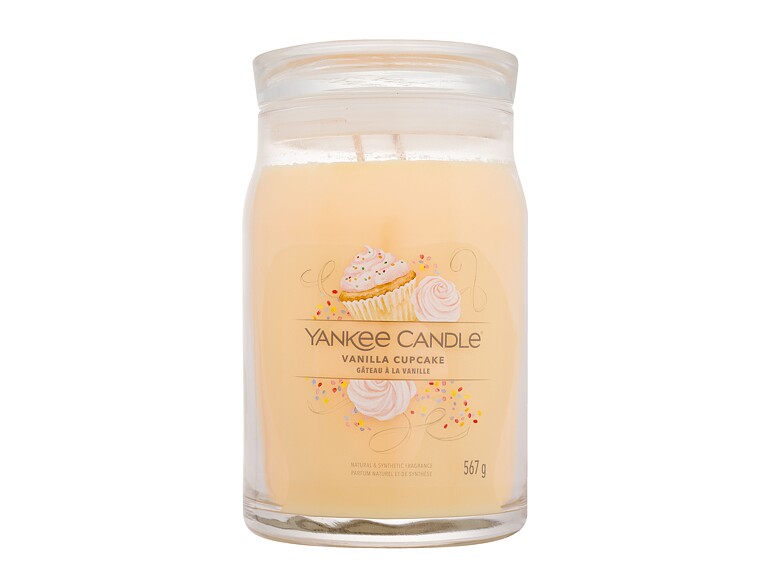 Duftkerze Yankee Candle Signature Vanilla Cupcake 567 g