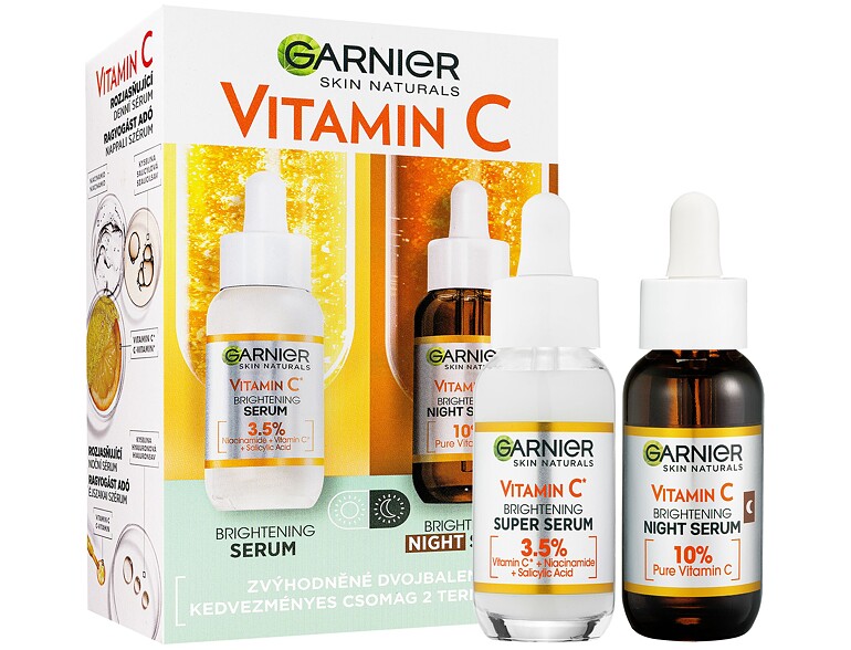 Gesichtsserum Garnier Skin Naturals Vitamin C 30 ml Sets