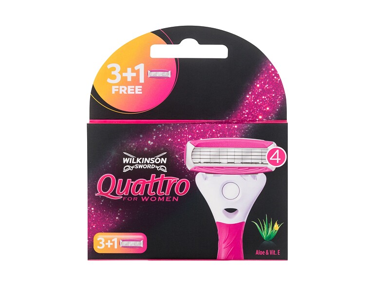 Ersatzklinge Wilkinson Sword Quattro For Women 4 St.