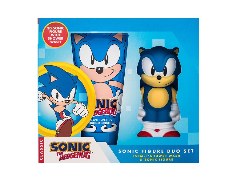 Duschgel Sonic The Hedgehog Sonic Figure Duo Set 150 ml Beschädigte Schachtel Sets