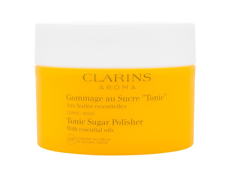 Gommage corps Clarins Aroma Tonic Sugar Polisher 250 g boîte endommagée
