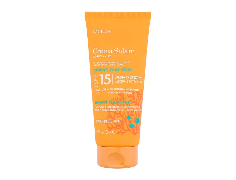 Sonnenschutz Pupa Sunscreen Cream SPF15 200 ml