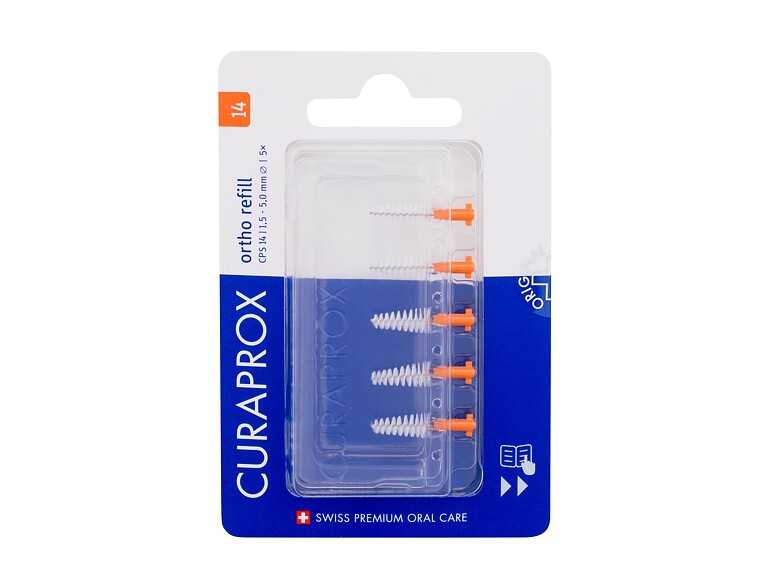 Brossette interdentaire Curaprox CPS 14 Ortho Refill 1,5 - 5,0 mm 5 St.