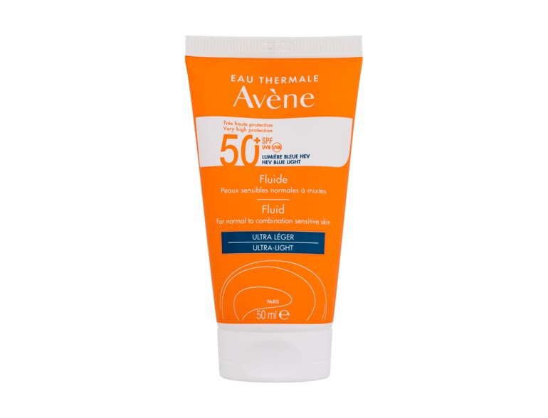 Sonnenschutz fürs Gesicht Avene Sun Fluid SPF50+ 50 ml