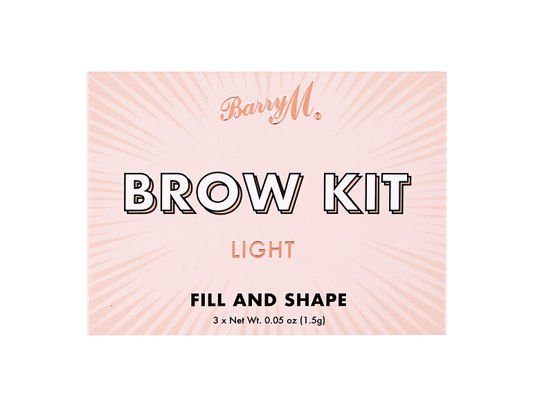 Augenbrauensets Barry M Brow Kit  4,5 g Light