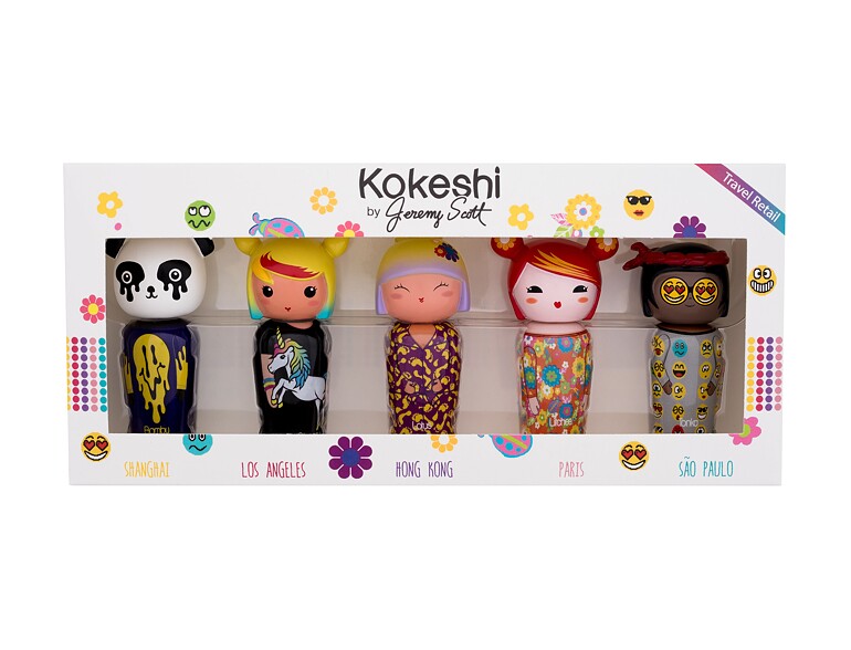 Eau de Toilette Kokeshi By Jeremy Scott The Trip Of The Mini Fashion Kokeshi 5 ml Sets