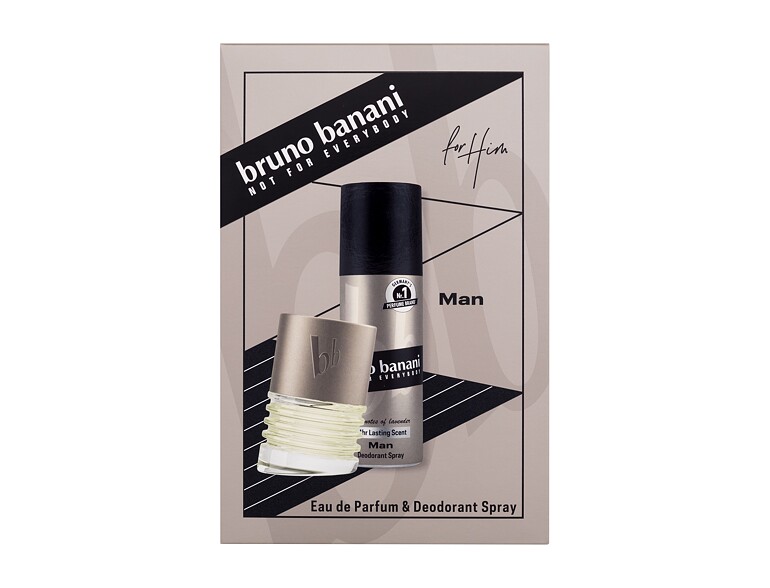 Eau de Parfum Bruno Banani Man Intense 30 ml Beschädigte Schachtel Sets