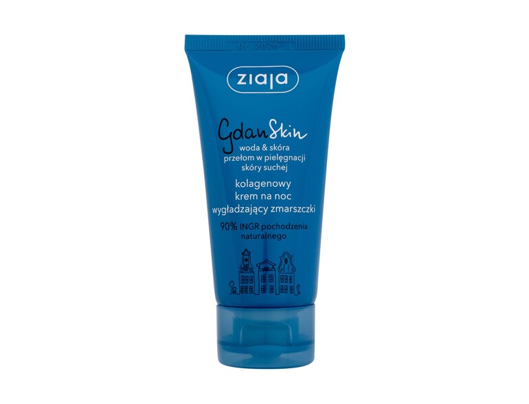 Crème de nuit Ziaja GdanSkin Collagen Night Cream 50 ml