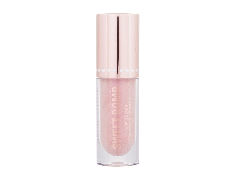 Lipgloss Makeup Revolution London Y2K Baby Sweet Bomb Lip Gloss 4,5 ml Vanilla Ice White Holo