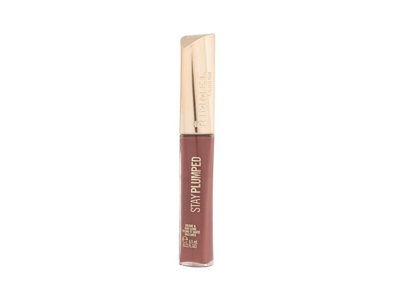 Lipgloss Rimmel London Stay Plumped 6,5 ml 759 Spiced Nude