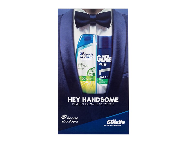 Shampoo Head & Shoulders Hey Handsome 300 ml Beschädigte Schachtel Sets