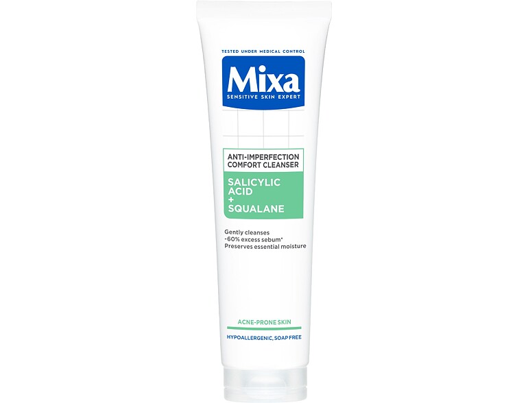 Reinigungsgel Mixa Salicylic Acid + Squalane Anti-Imperfection Comfort Cleanser 150 ml