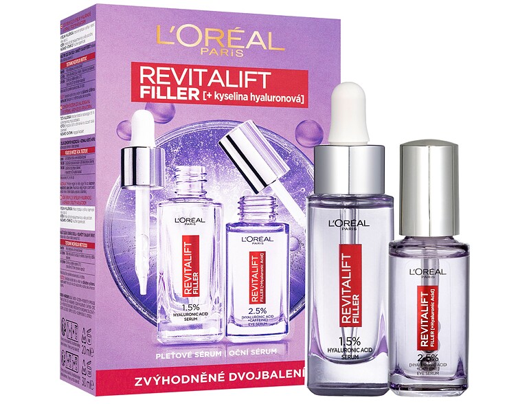 Gesichtsserum L'Oréal Paris Revitalift Filler HA 30 ml Sets