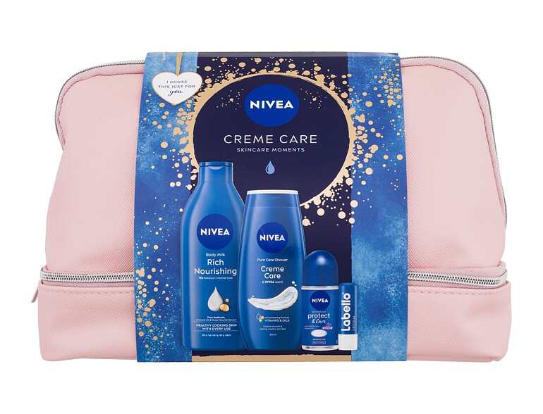 Körperlotion Nivea Creme Care Skincare Moments 400 ml Sets