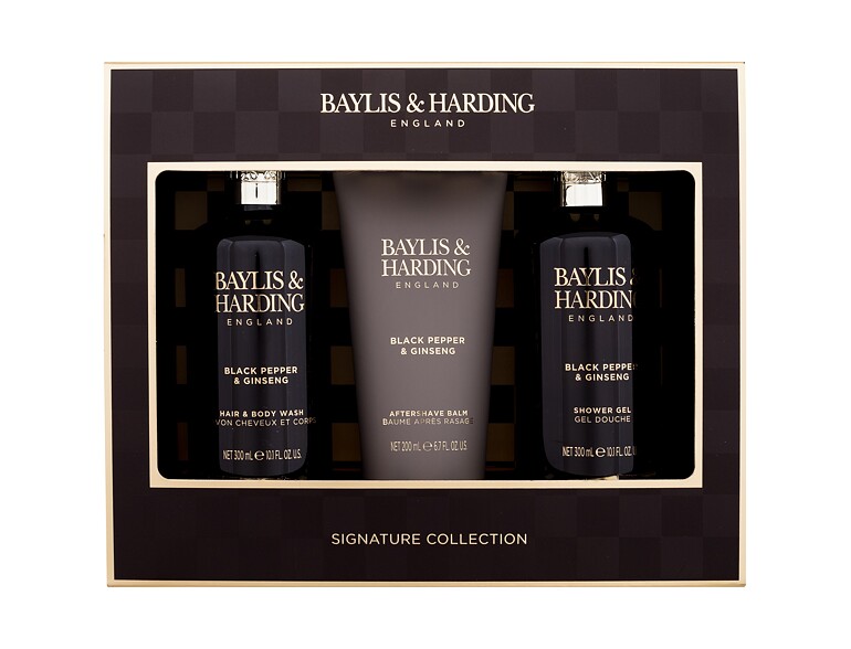 Duschgel Baylis & Harding For Him Black Pepper & Ginseng Signature Collection 300 ml Sets