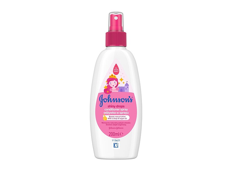 Conditioner Johnson´s Shiny Drops Kids Conditioner Spray 200 ml