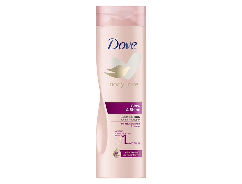 Körperlotion Dove Body Love Glow & Shine 250 ml