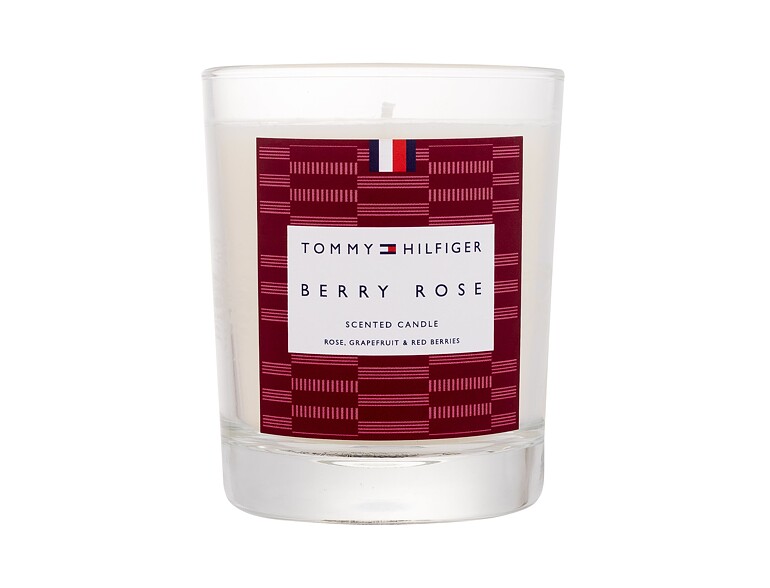 Duftkerze Tommy Hilfiger Scented Candle Berry Rose 180 g