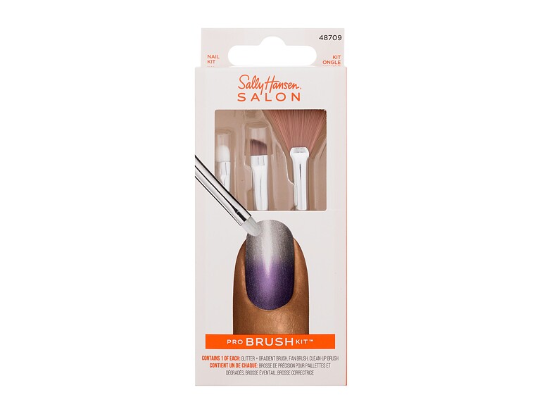 Maniküre Sally Hansen Salon Pro Brush Kit 1 Packung