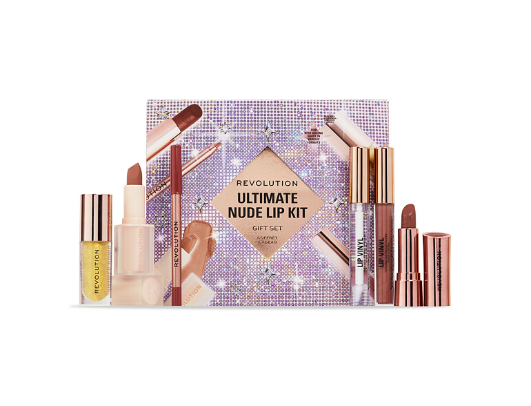 Lippenstift Makeup Revolution London Ultimate Nude Lip Kit 3,2 g Sets