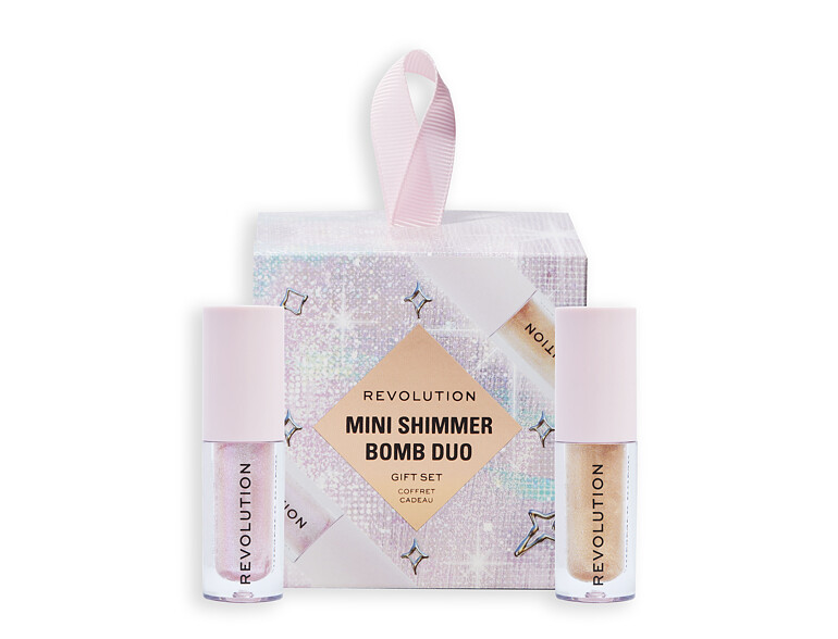 Lipgloss Makeup Revolution London Mini Shimmer Bomb Duo 1,4 ml Sets