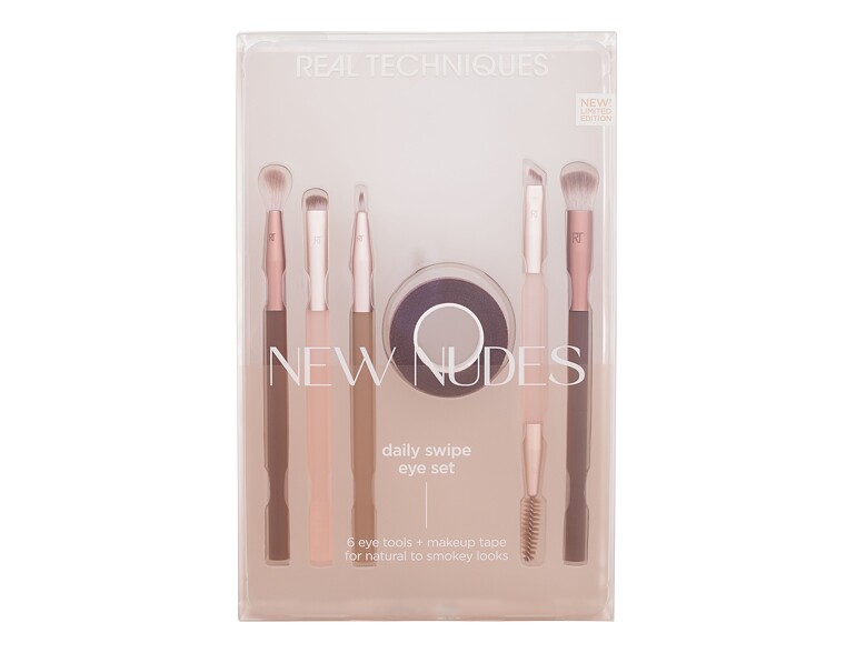 Pinsel Real Techniques New Nudes Daily Swipe Eye Set 1 St. Beschädigte Schachtel