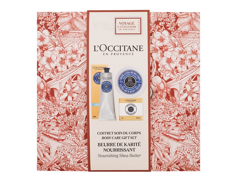 Körpercreme L'Occitane Shea Butter Body Care Gift Set 200 ml Sets