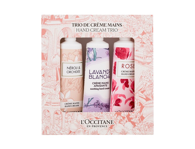 Handcreme  L'Occitane Hand Cream Trio 30 ml Sets