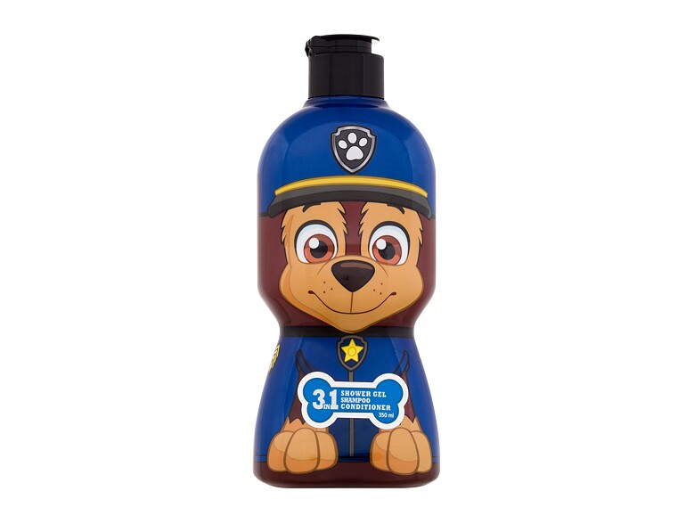 Duschgel Nickelodeon Paw Patrol Chase 3in1 Shower Gel, Shampoo & Conditioner 350 ml