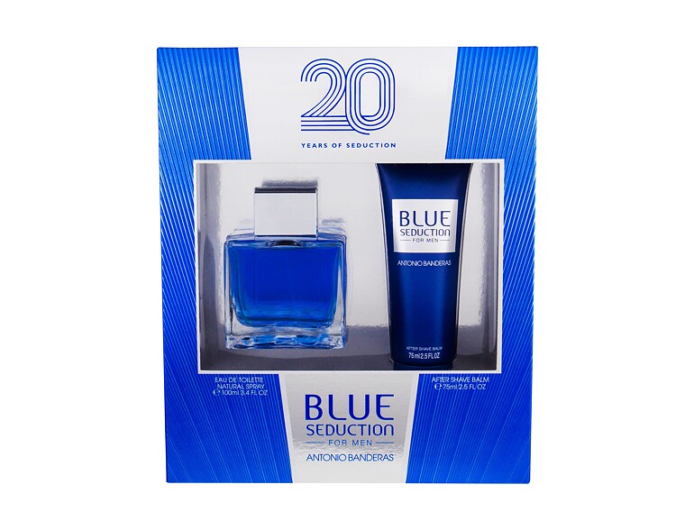 Eau de Toilette Banderas Blue Seduction 100 ml Beschädigte Schachtel Sets