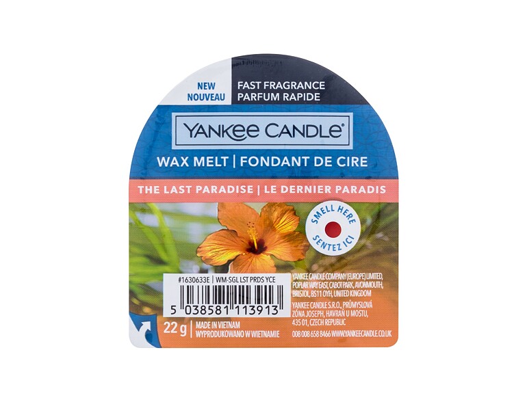 Duftwachs Yankee Candle The Last Paradise 22 g Beschädigte Verpackung